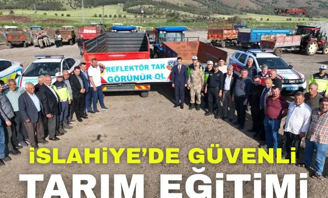 İslahiye’de güvenli tarım eğitimi