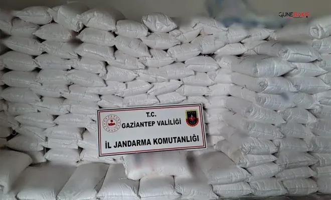 Gaziantep'te tağşiş ürün operasyonu