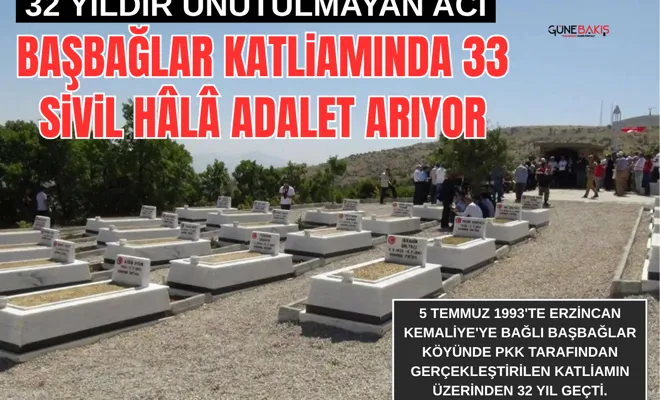 32 yıldır unutulmayan acı: Başbağlar katliamında 33 sivil hâlâ adalet arıyor