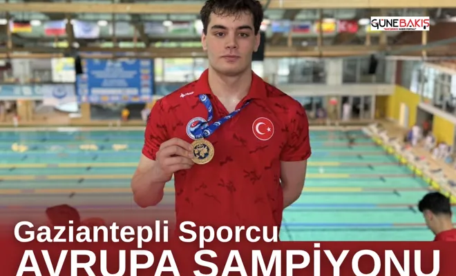 Gaziantepli Sporcu Avrupa Şampiyonu