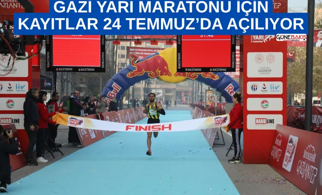 Gazi Yarı Maratonu için kayıtlar 24 Temmuz’da açılıyor