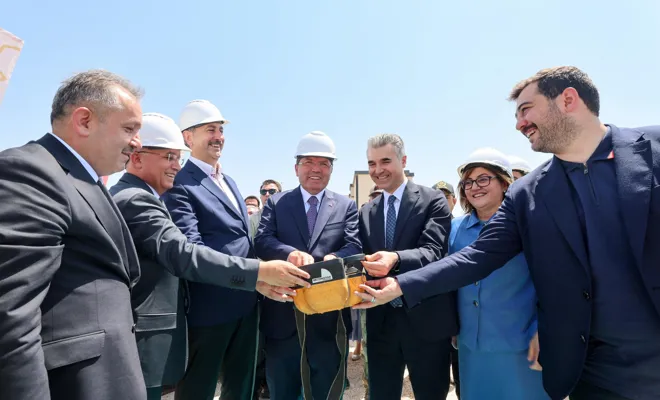 Gaziantep’e yeni adli tıp binası temel atma töreni gerçekleştirildi