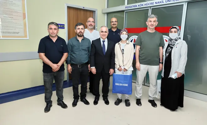 GAÜN Çocuk Hastanesinde Başarılı Kemik İliği Nakli