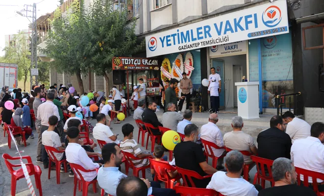 Yetimler Vakfı Gaziantep Temsilciliği Dualarla Açıldı