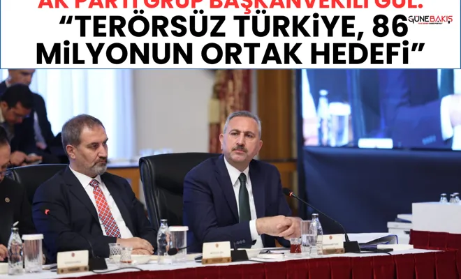 Ak Parti Grup Başkanvekili Gül: “Terörsüz Türkiye, 86 milyonun ortak hedefi”