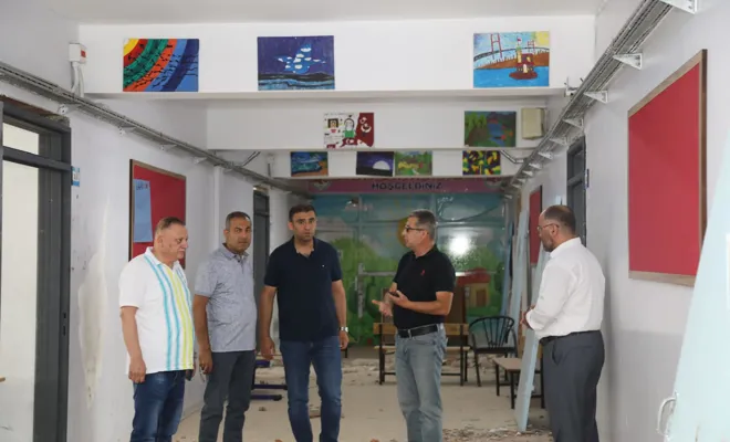 Gaziantep’te 174 Okulda Yenileme Çalışması