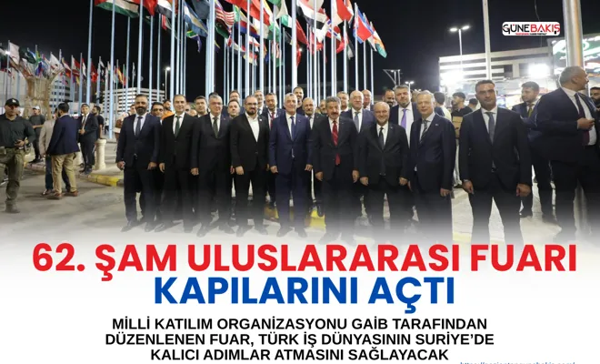 62. Şam Uluslararası Fuarı kapılarını açtı