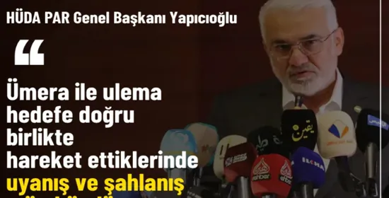 HÜDA PAR'dan “Ülkemde siyonist istemiyorum” imza kampanyası!