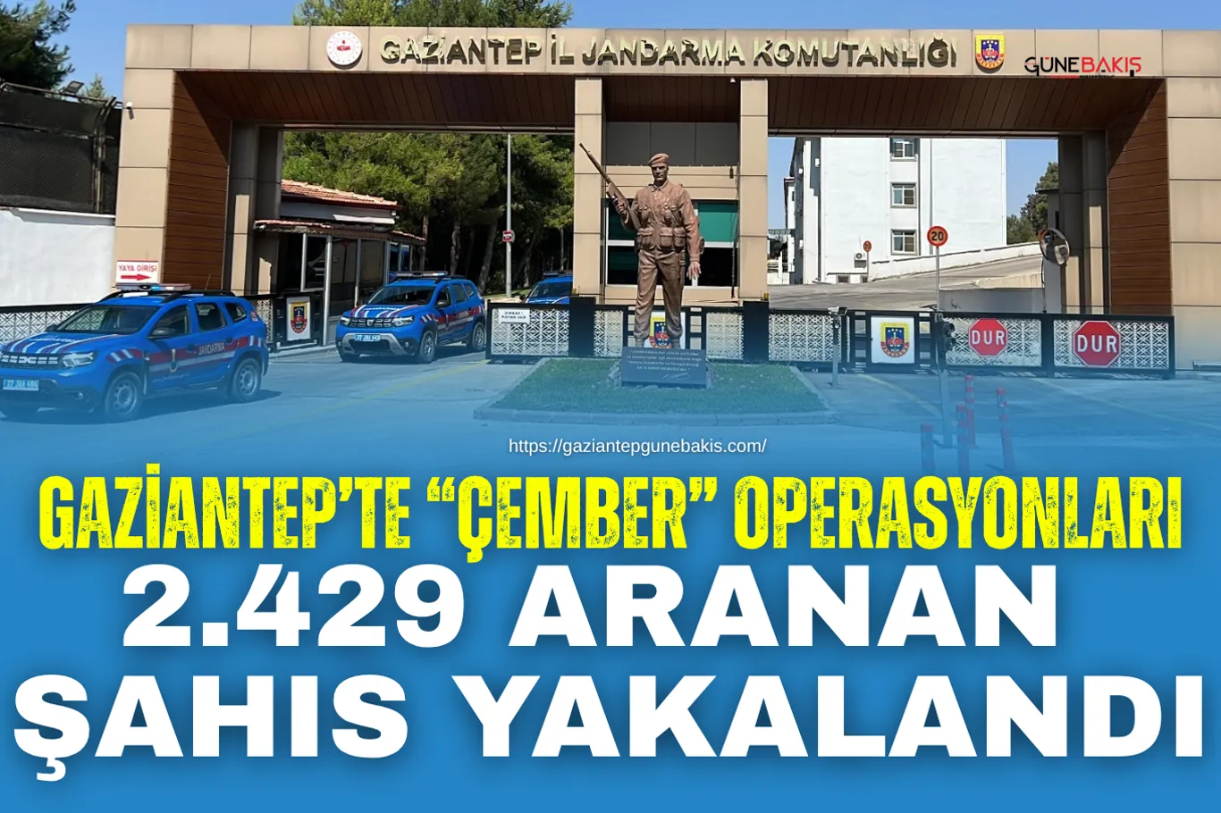 Gaziantep’te Asayiş Operasyonu: 5 şüpheli gözaltında