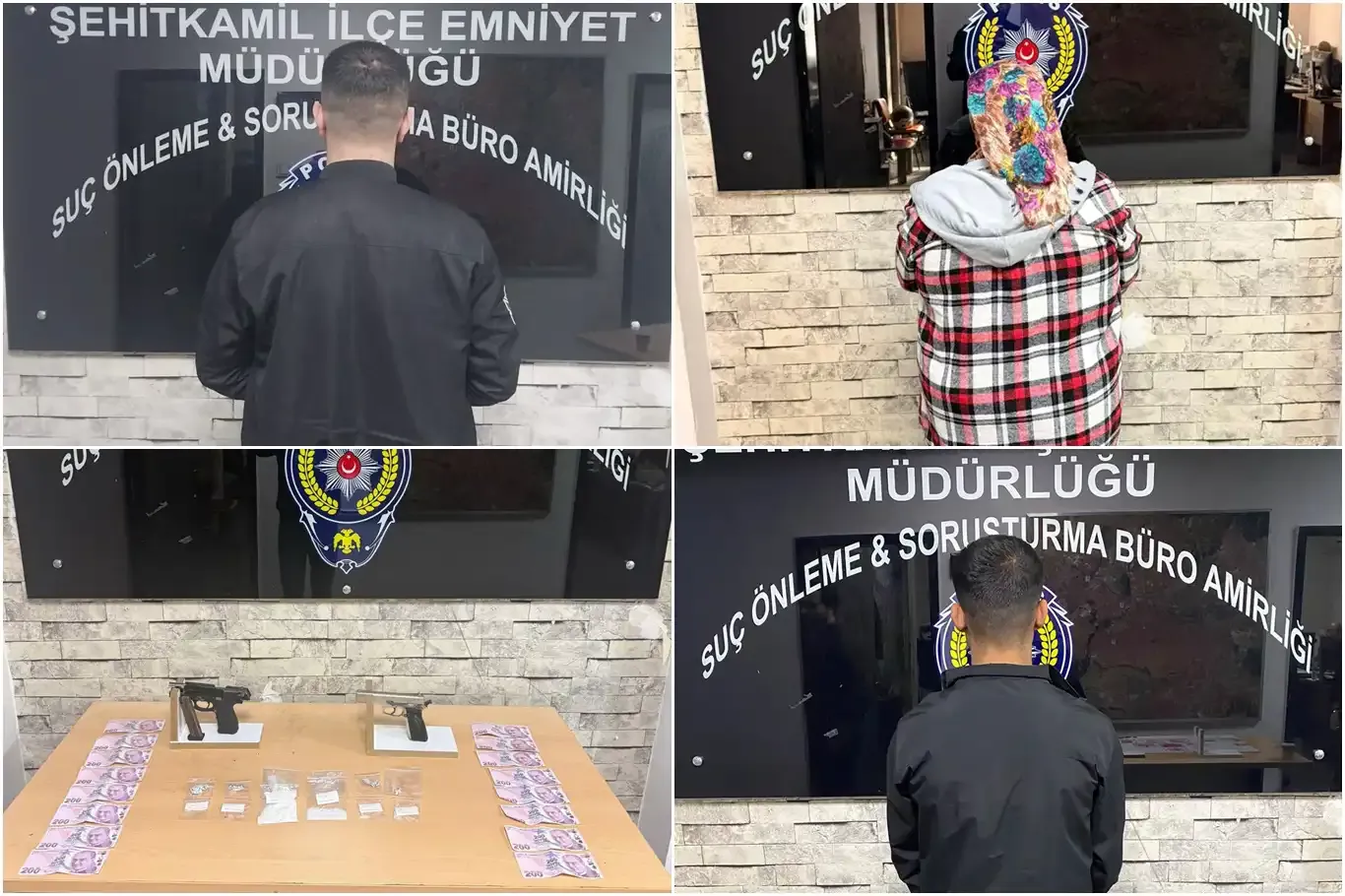 Gaziantep'te uyuşturucu ve silah operasyonu: 2 gözaltı