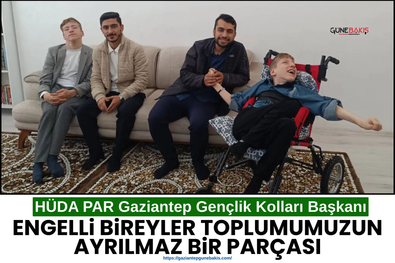 Gaziantep’te Engelliler Günü’nde anlamlı destek