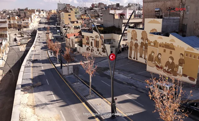 Gaziantep Büyükşehir’den Şanlıdere Caddesi’nde ulaşımı rahatlatacak dönüşüm