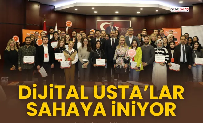 Dijital usta’lar sahaya iniyor
