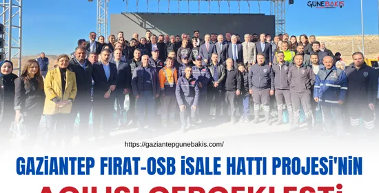 GSO Gaziantep’in Yıldızları Ödül Töreni gerçekleştirildi