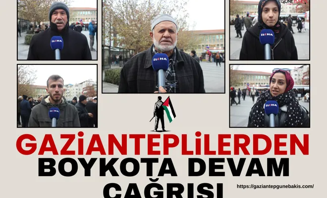 Gazianteplilerden boykota devam çağrısı