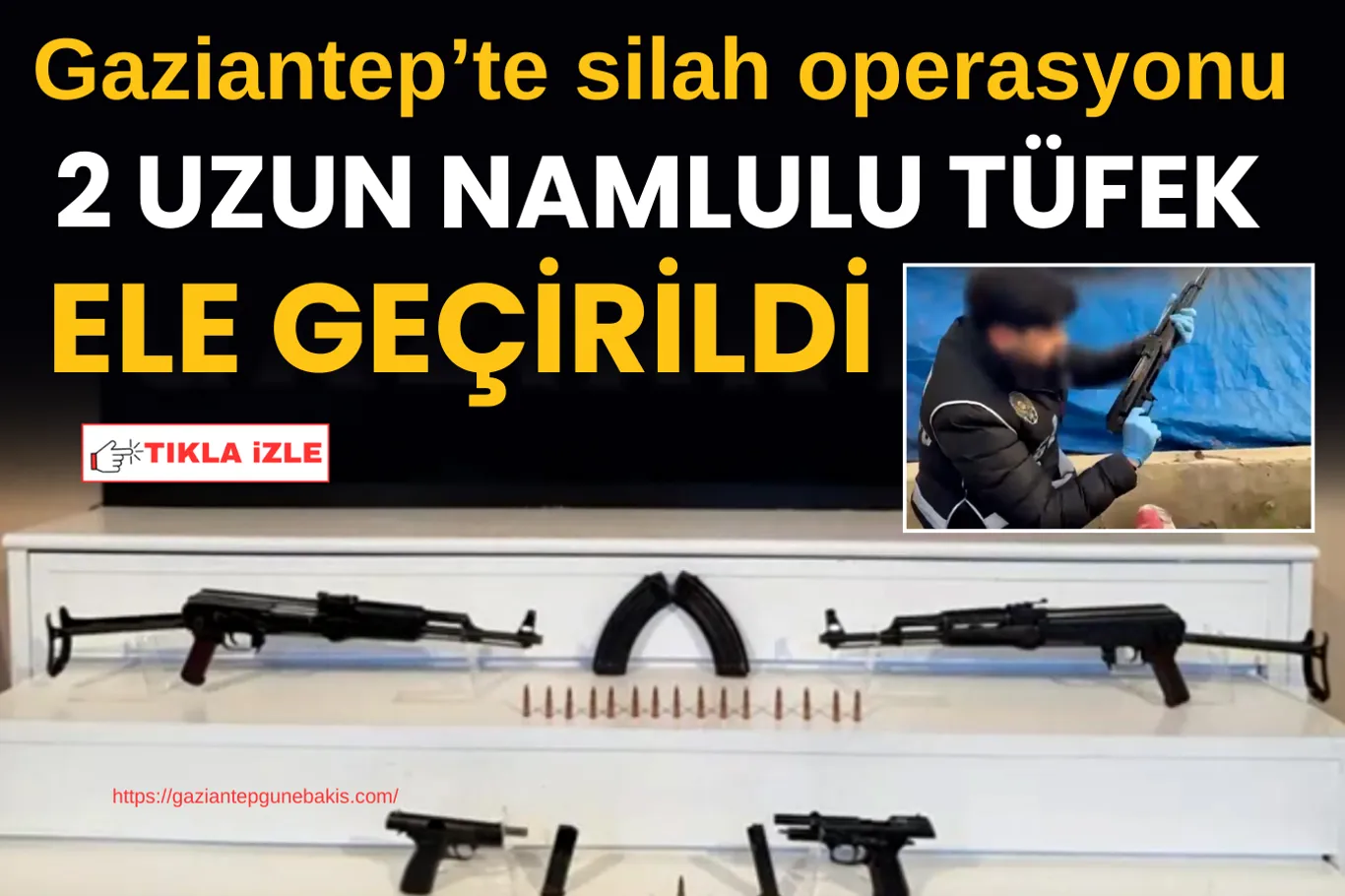 Gaziantep kara teslim oldu