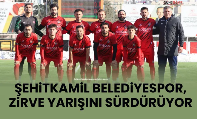 Şehitkamil Belediyespor, zirve yarışını sürdürüyor