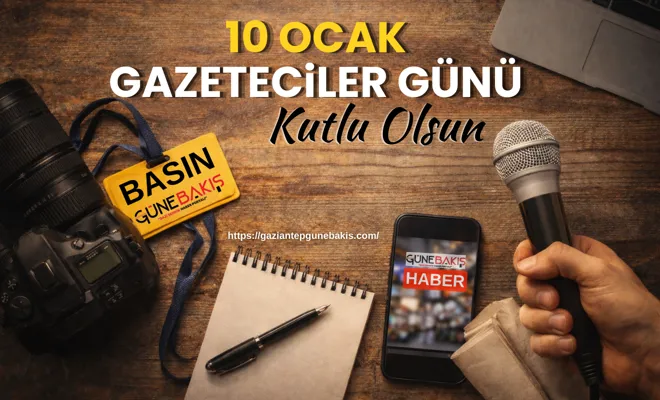 10 Ocak Çalışan Gazeteciler Günü kutlu olsun.