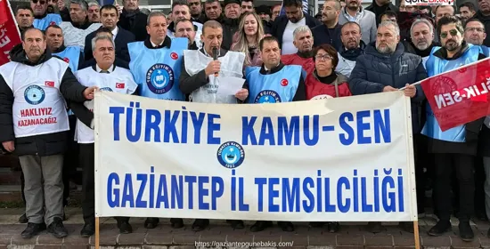 Memur-Sen Gaziantep Şubesi'nden kamuda ücret ve gelir adaletsizliğine sert çıkış