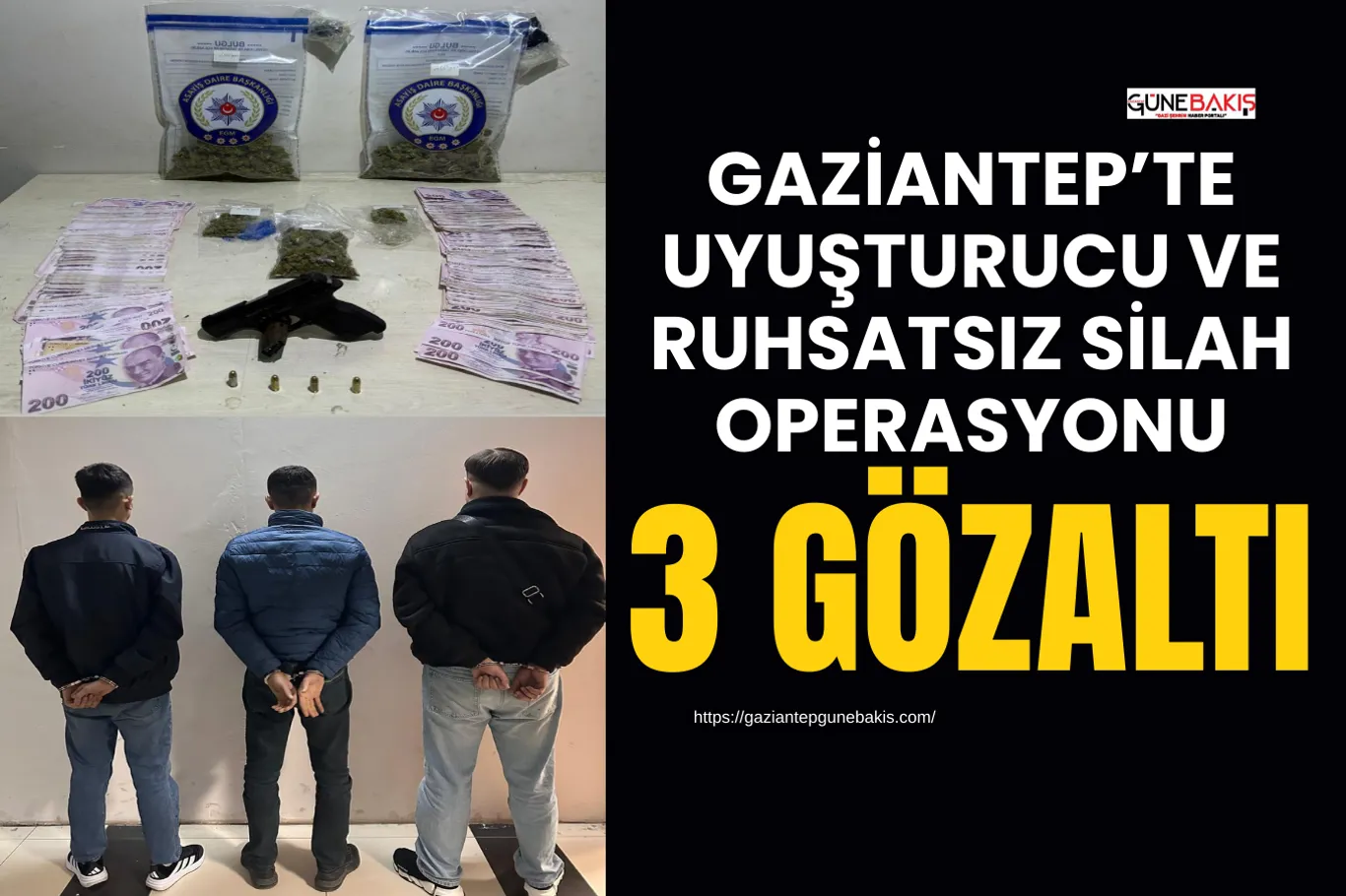 Gaziantep’te garaja silahlı saldırı: 2 şüpheli tutuklandı