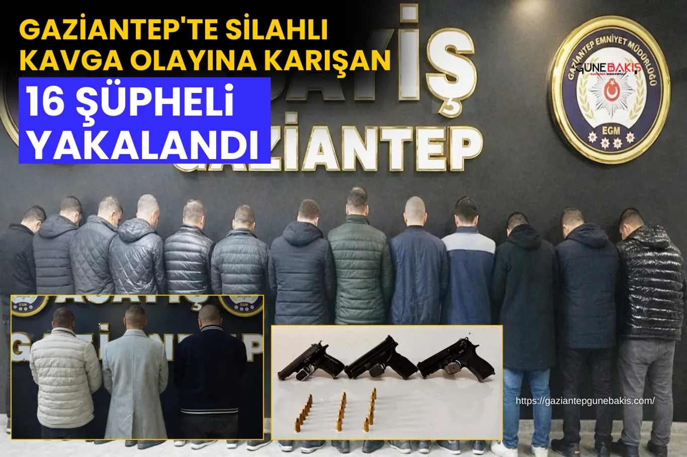 Gaziantep'te hırsızlık ve yağma suçlarından aranan 2 hükümlü yakalandı