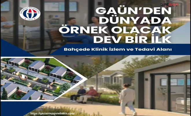Gaziantep Üniversitesi’nden yenilikçi proje: Klinik iyileşme bahçesi için isim yarışması