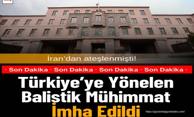 Türkiye’ye yönelen balistik mühimmat imha edildi