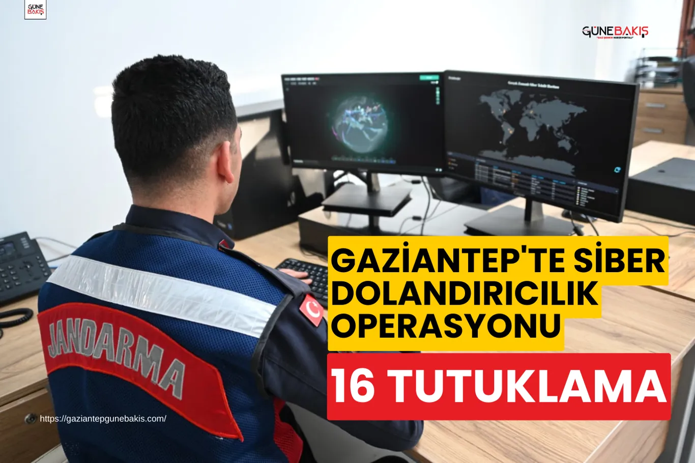 Gaziantep’te boş araziye balistik mühimmat parçası düştü