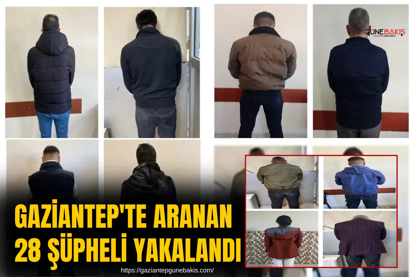 Gaziantep'te 15 yıl hapis cezası bulunan şüpheli yakalandı