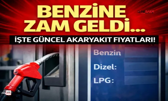 Benzine zam geldi