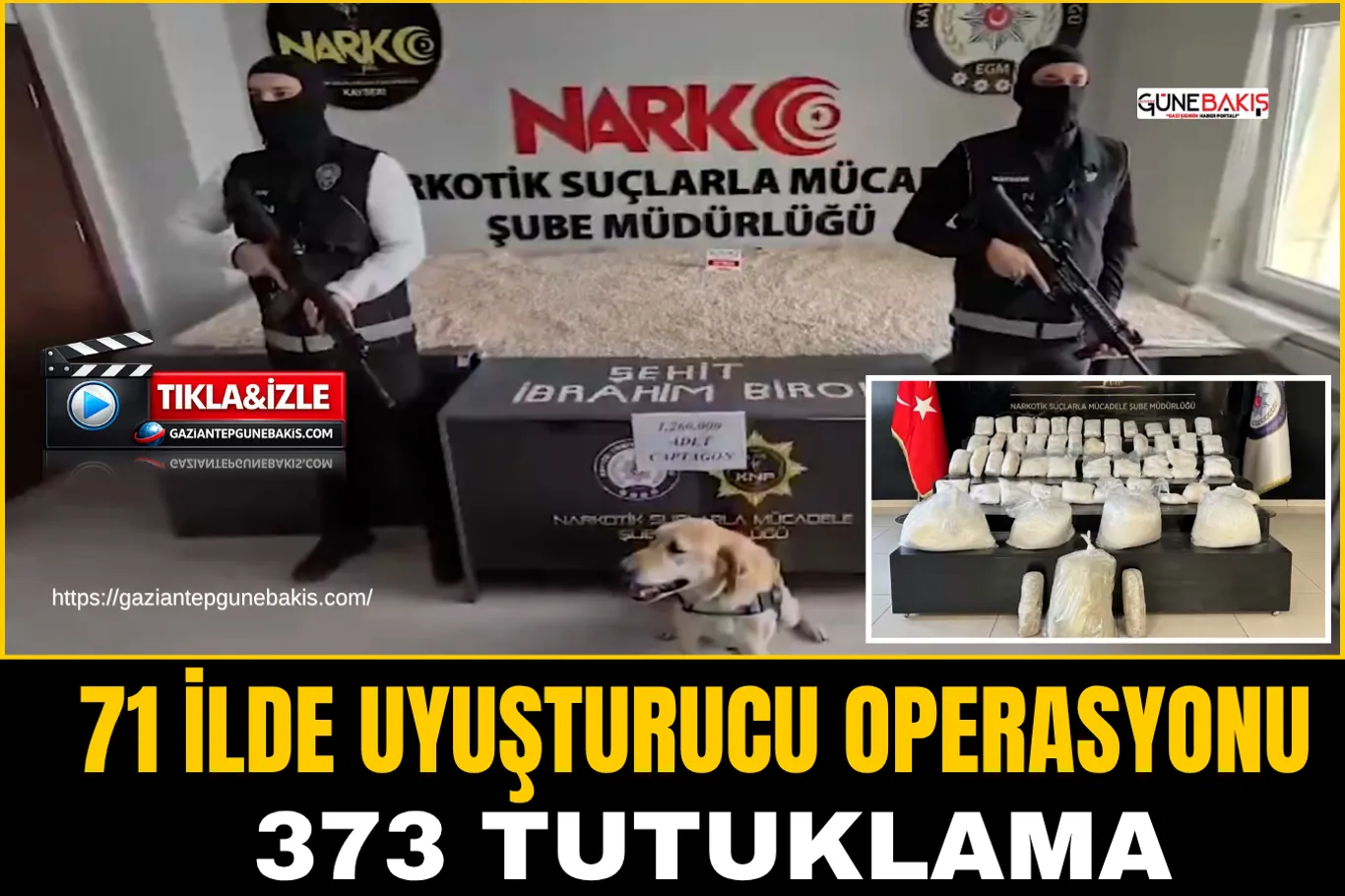 Gaziantep'te ruhsatsız silah operasyonunda 4 kişi gözaltına alındı