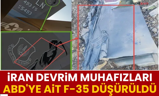 İran Devrim Muhafızları: ABD'ye ait F-35 düşürüldü