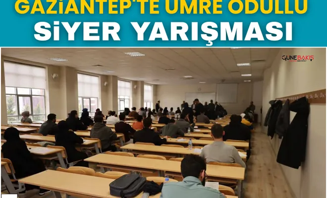 Gaziantep'te umre ödüllü siyer yarışması düzenlendi