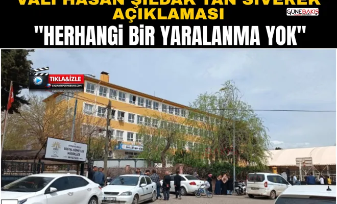 Vali Hasan Şıldak'tan Siverek açıklaması: "Herhangi bir yaralanma yok"