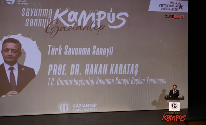 GAÜN’de savunma sanayii kampüs programı düzenlendi