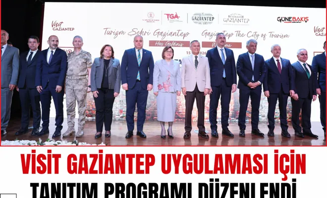 Visit Gaziantep uygulaması için tanıtım programı düzenlendi