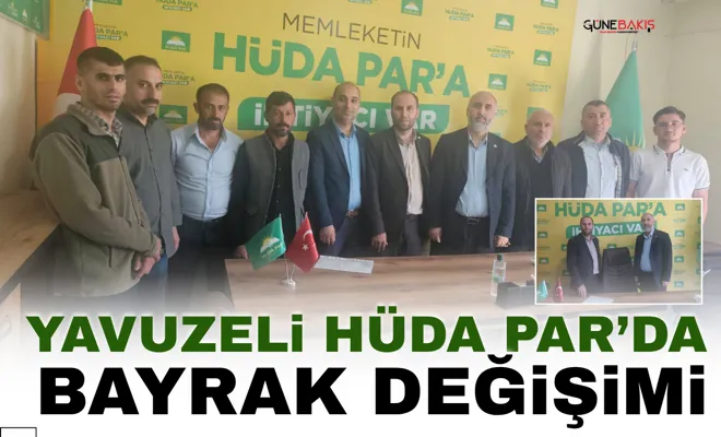 Yavuzeli HÜDA PAR’da bayrak değişimi