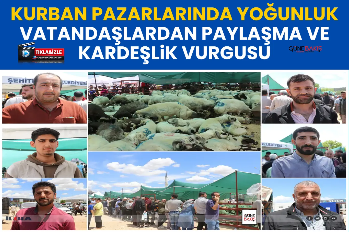 HÜDA PAR Yavuzeli İlçe Başkanı Kervancı'dan Kurban Bayramı mesajı