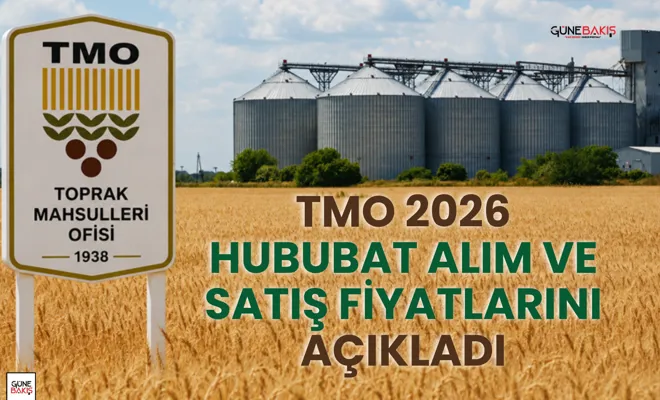 TMO 2026 hububat alım ve satış fiyatlarını açıkladı