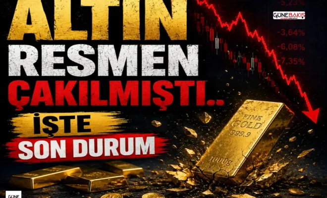 Altın resmen çakılmıştı.. İşte son durum!