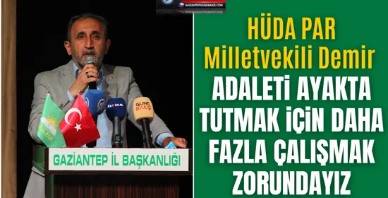 Yapıcıoğlu: Kardeşliğin edebiyatını çok yaptık artık hukukunu tesis etmek zorundayız