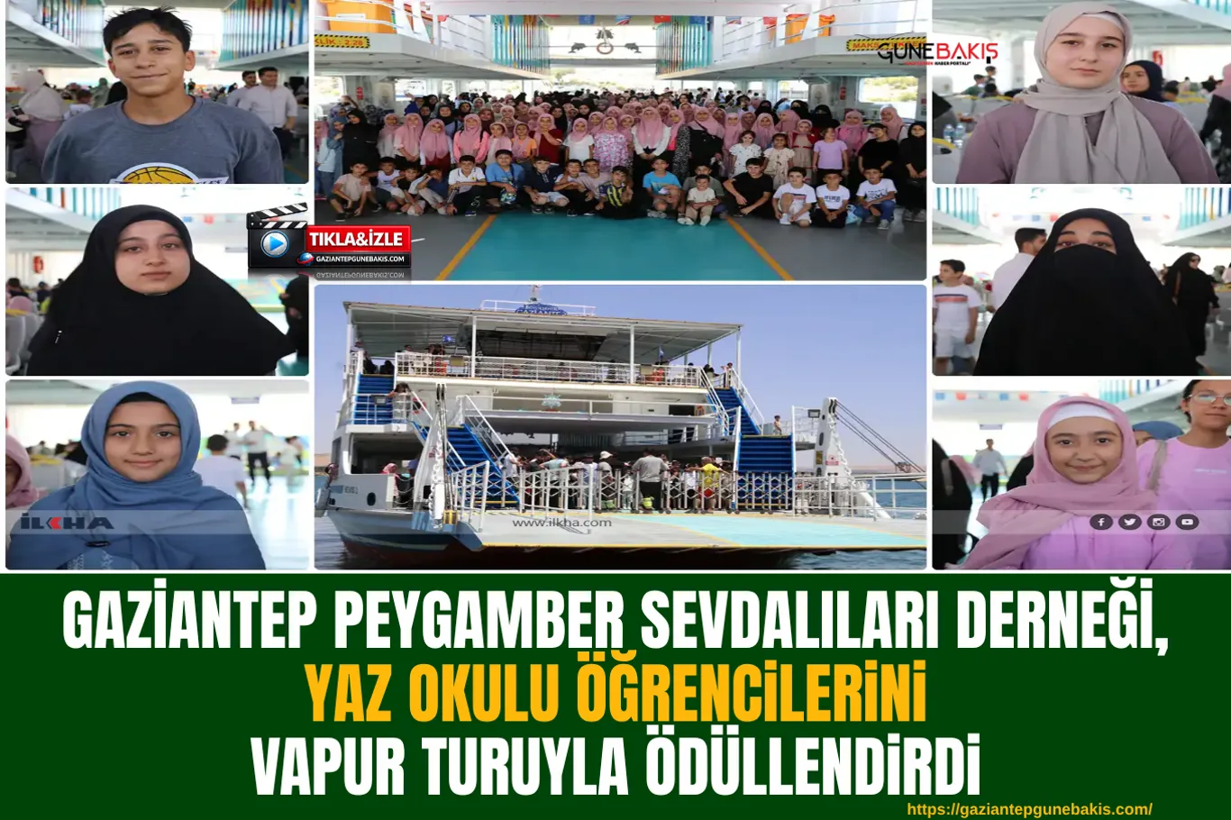 Gaziantep'te "Davet ve Gençlik" buluşması yoğun katılımla gerçekleştirildi
