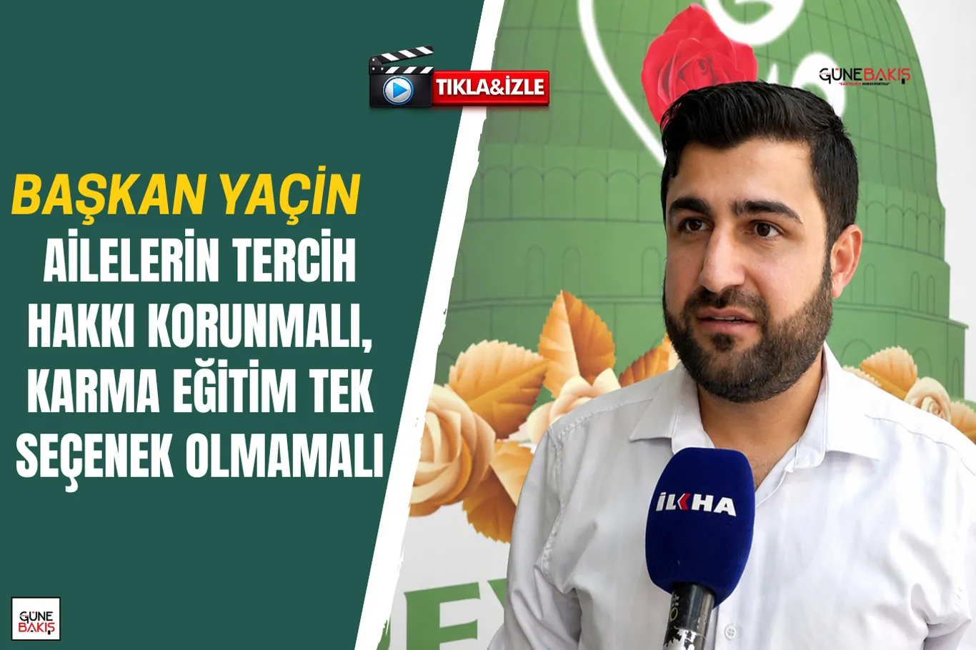 Gaziantep'te otomobil refüje çarpıp takla attı