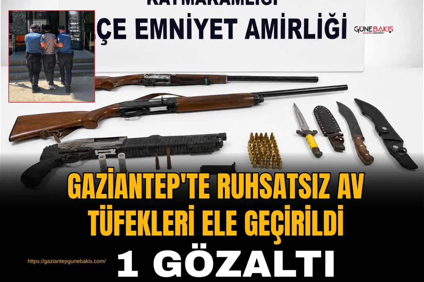 Gaziantep'te anız yangınlarına karşı denetim ve bilgilendirme 