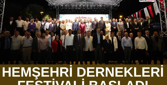 Yaklaşık 160 bin kişi Hemşehri Dernekleri Festivali’nde buluştu