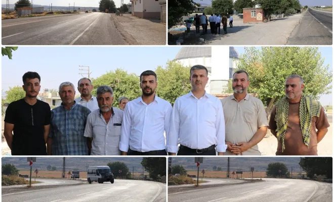 HÜDA PAR Gaziantep İl Başkanı Kaya'dan Gelinbuğday'da yol güvenliği çağrısı