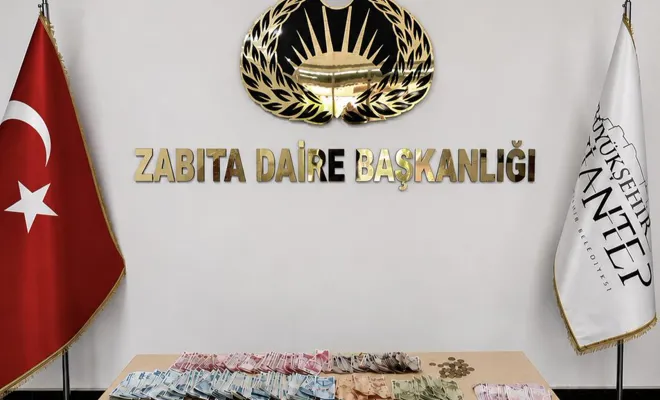 Gaziantep'te dilencilik yapan şahsın üzerinden 64 bin TL çıktı