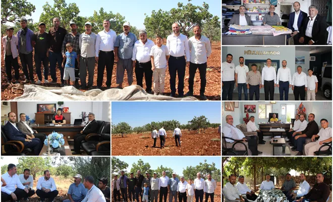 HÜDA PAR Gaziantep İl Başkanı Kaya Yavuzeli'nde esnaf ve kurum ziyaretleri gerçekleştirdi