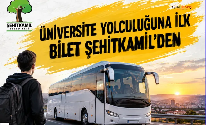Üniversite yolculuğuna ilk bilet Şehitkamil’den