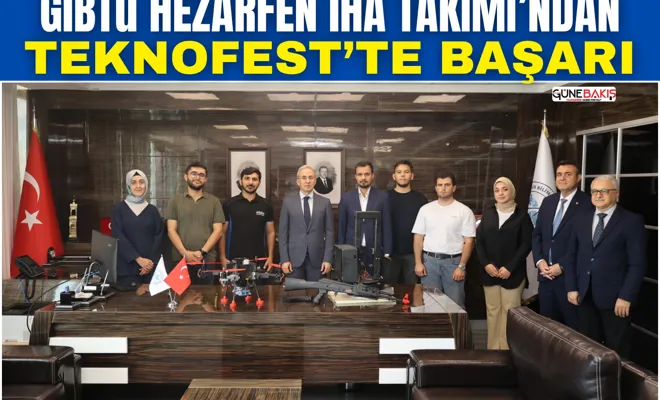 GİBTÜ Hezarfen İHA Takımı’ndan TEKNOFEST’te başarı